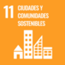Icono ODS 11 Ciudades y comunidades sostenibles