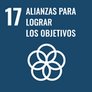 Icono ODS 17 Alianzas para lograr los objetivos