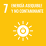 Icono ODS 7 Energía asequible y no contaminante